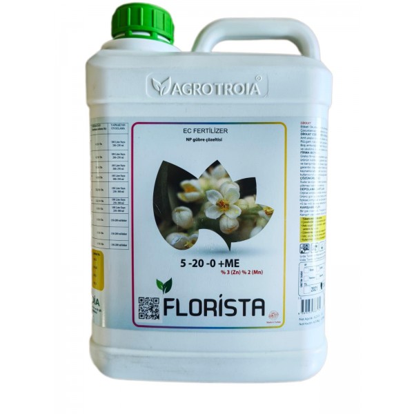 FLORİSTA (5-20-0+3Zn+2Mn) 5 LT