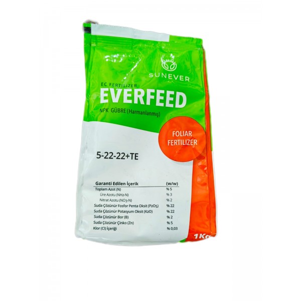 EVERFEED (5-22-22+TE) NPK 1 KG